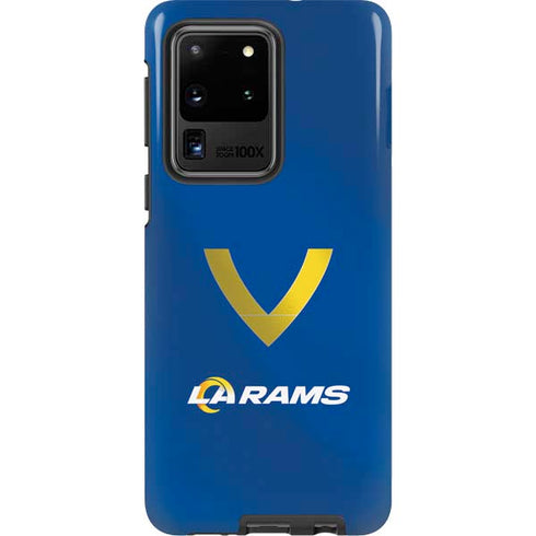 NFL Los Angeles Rams Team Jersey Galaxy S20 Ultra 5G Pro Case