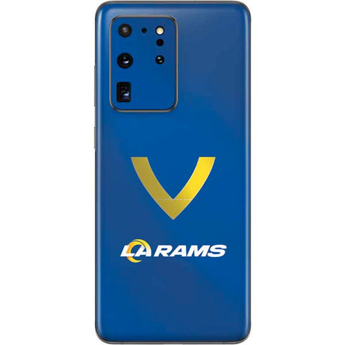 NFL Los Angeles Rams Team Jersey Galaxy S20 Ultra 5G Skin