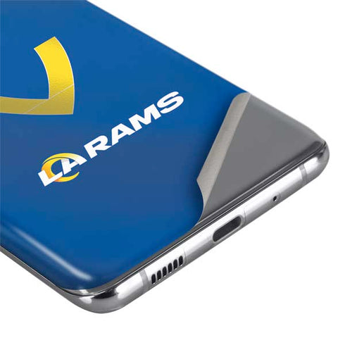 NFL Los Angeles Rams Team Jersey Galaxy S20 Ultra 5G Skin