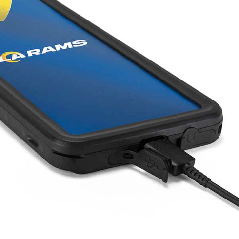 NFL Los Angeles Rams Team Jersey Galaxy S20 Waterproof Case