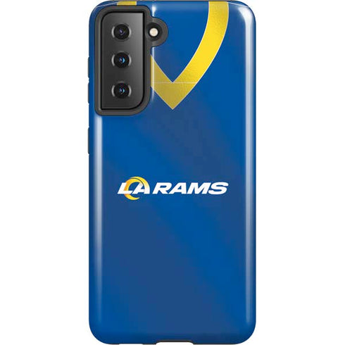 NFL Los Angeles Rams Team Jersey Galaxy S21 5G Pro Case