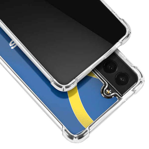 NFL Los Angeles Rams Team Jersey Galaxy S21 Plus 5G Clear Case