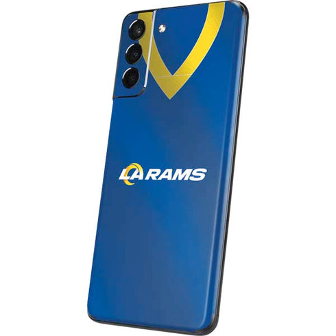 NFL Los Angeles Rams Team Jersey Galaxy S21 Plus 5G Skin