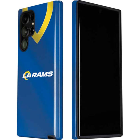 NFL Los Angeles Rams Team Jersey Galaxy S22 Ultra Pro Case