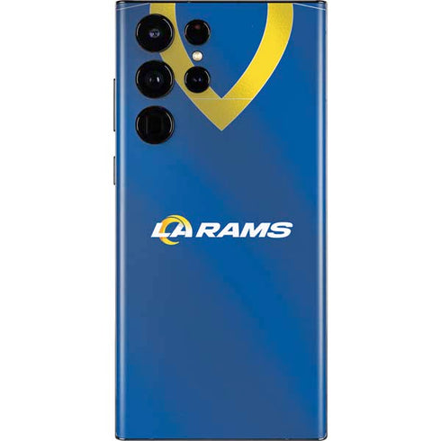 NFL Los Angeles Rams Team Jersey Galaxy S22 Ultra Skin