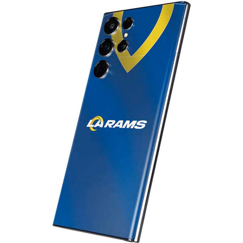 NFL Los Angeles Rams Team Jersey Galaxy S22 Ultra Skin