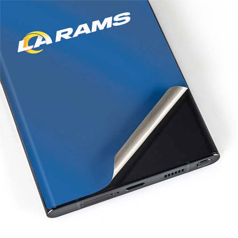 NFL Los Angeles Rams Team Jersey Galaxy S22 Ultra Skin
