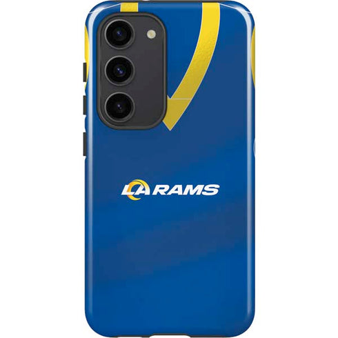 NFL Los Angeles Rams Team Jersey Galaxy S23 Pro Case
