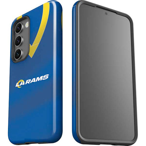NFL Los Angeles Rams Team Jersey Galaxy S23 Pro Case
