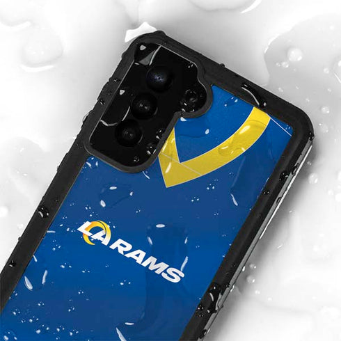 NFL Los Angeles Rams Team Jersey Galaxy S23 Waterproof Case