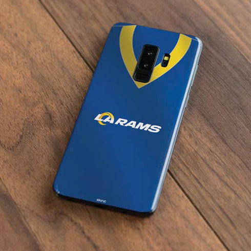 NFL Los Angeles Rams Team Jersey Galaxy S9 Plus Skin