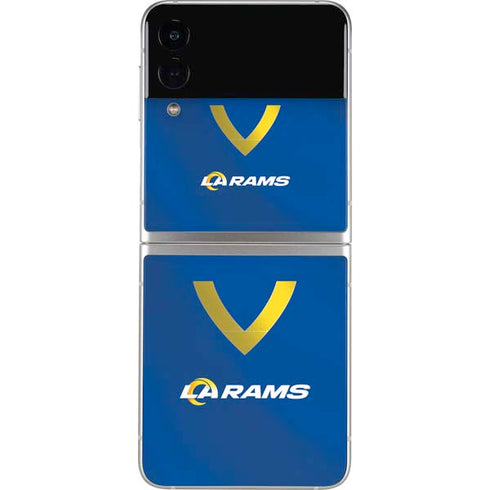 NFL Los Angeles Rams Team Jersey Galaxy Z Flip4 5G Skin