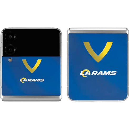 NFL Los Angeles Rams Team Jersey Galaxy Z Flip4 5G Skin