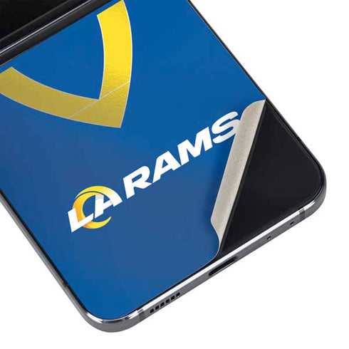 NFL Los Angeles Rams Team Jersey Galaxy Z Flip5 5G Skin