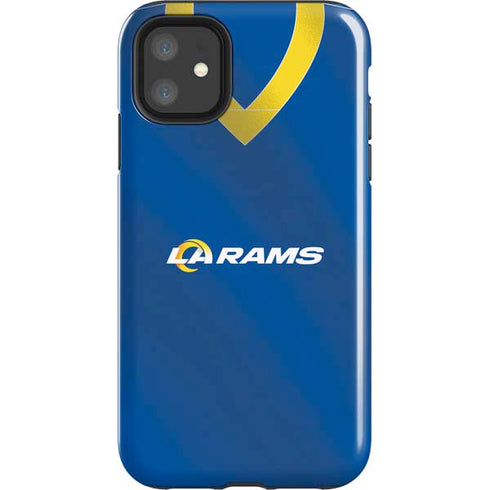 NFL Los Angeles Rams Team Jersey iPhone 11 Impact Case