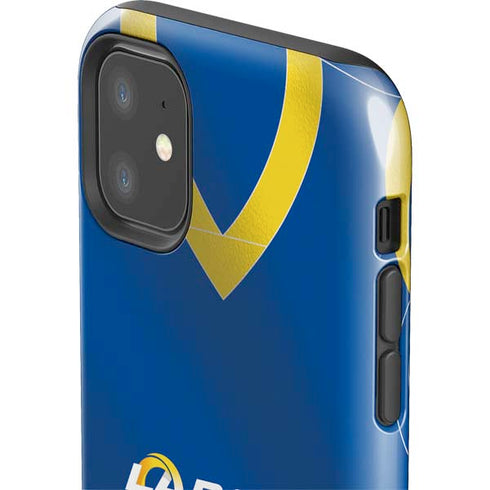 NFL Los Angeles Rams Team Jersey iPhone 11 Impact Case