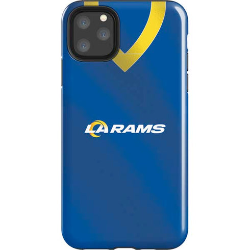 NFL Los Angeles Rams Team Jersey iPhone 11 Pro Max Impact Case