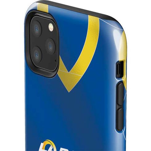 NFL Los Angeles Rams Team Jersey iPhone 11 Pro Max Impact Case