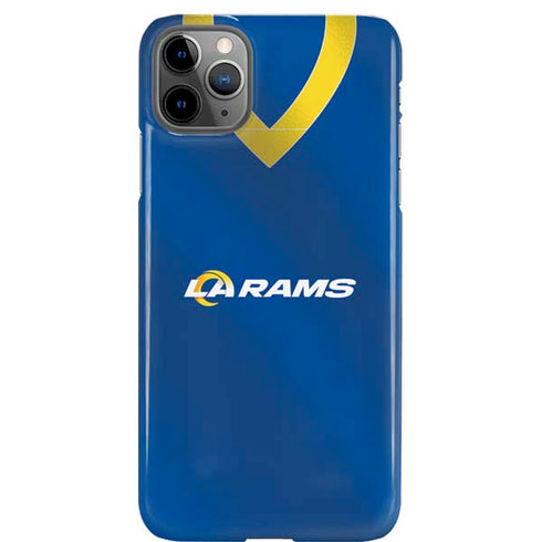 NFL Los Angeles Rams Team Jersey iPhone 11 Pro Max Lite Case