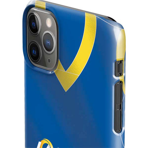 NFL Los Angeles Rams Team Jersey iPhone 11 Pro Max Lite Case