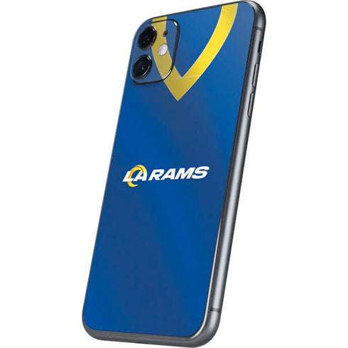 NFL Los Angeles Rams Team Jersey iPhone 11 Skin
