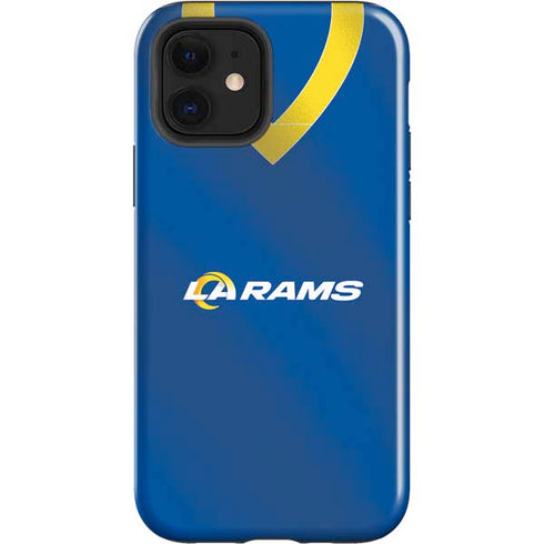 NFL Los Angeles Rams Team Jersey iPhone 12 Impact Case