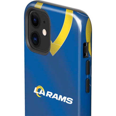 NFL Los Angeles Rams Team Jersey iPhone 12 Impact Case