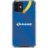 NFL Los Angeles Rams Team Jersey iPhone 12 Mini Clear Case