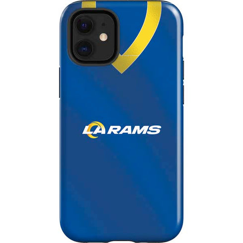 NFL Los Angeles Rams Team Jersey iPhone 12 Mini Impact Case
