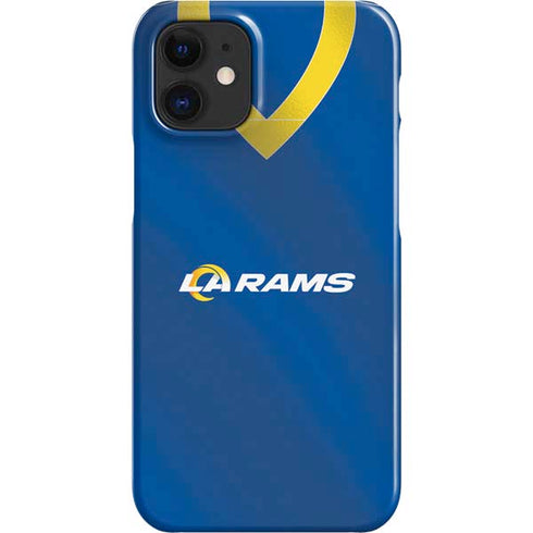 NFL Los Angeles Rams Team Jersey iPhone 12 Mini Lite Case