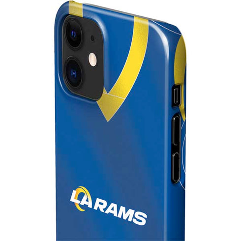 NFL Los Angeles Rams Team Jersey iPhone 12 Mini Lite Case
