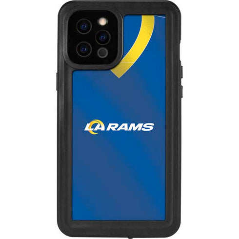 NFL Los Angeles Rams Team Jersey iPhone 12 Pro Max Waterproof Case