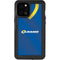 NFL Los Angeles Rams Team Jersey iPhone 12 Pro Max Waterproof Case
