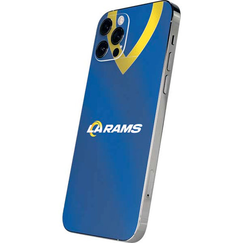 NFL Los Angeles Rams Team Jersey iPhone 12 Pro Skin