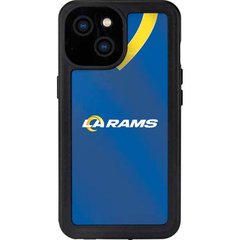 NFL Los Angeles Rams Team Jersey iPhone 13 Mini Waterproof Case