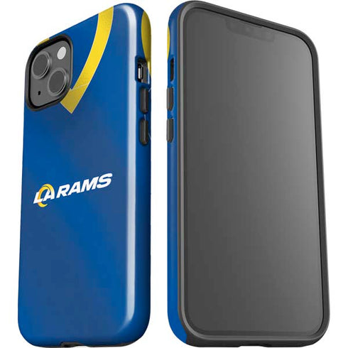 NFL Los Angeles Rams Team Jersey iPhone 14 Plus Impact Case