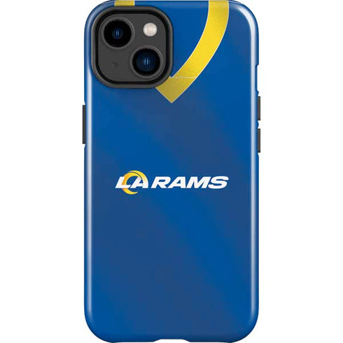 NFL Los Angeles Rams Team Jersey iPhone 14 Plus Impact Case