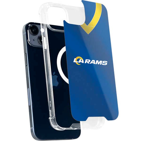 NFL Los Angeles Rams Team Jersey iPhone 14 Plus MagSafe Case