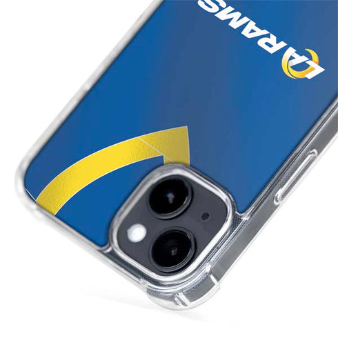 NFL Los Angeles Rams Team Jersey iPhone 15 Plus MagSafe Case