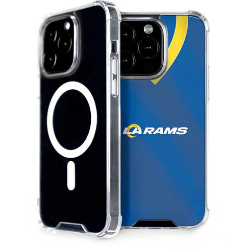 NFL Los Angeles Rams Team Jersey iPhone 15 Pro MagSafe Case