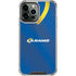 NFL Los Angeles Rams Team Jersey iPhone 14 Pro Max Clear Case