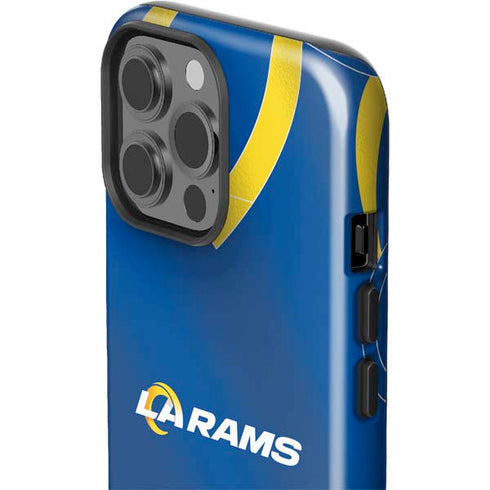 NFL Los Angeles Rams Team Jersey iPhone 15 Pro Max Impact Case