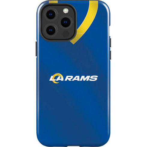 NFL Los Angeles Rams Team Jersey iPhone 15 Pro Max Impact Case