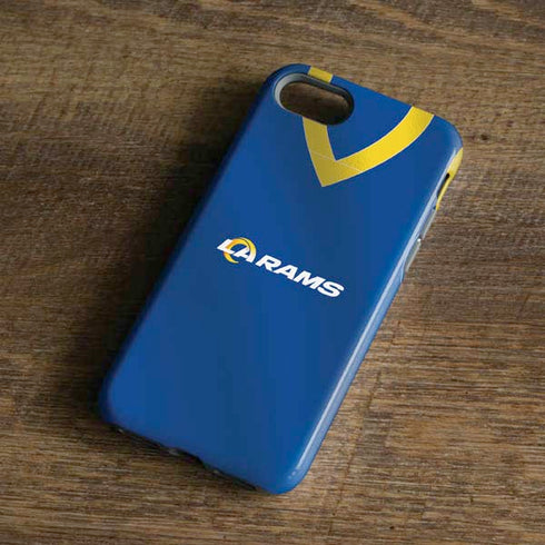 NFL Los Angeles Rams Team Jersey iPhone 8 Pro Case