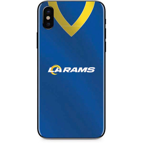 NFL Los Angeles Rams Team Jersey iPhone XS Max Skin