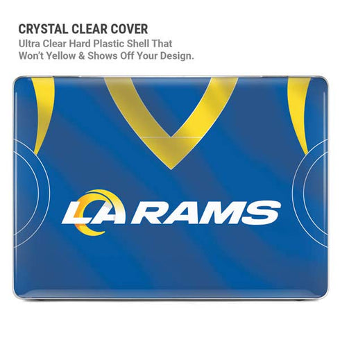 NFL Los Angeles Rams Team Jersey MacBook Air 15in (2023-2025) Case plus Skin