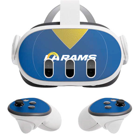 NFL Los Angeles Rams Team Jersey Meta Quest 3 Skin