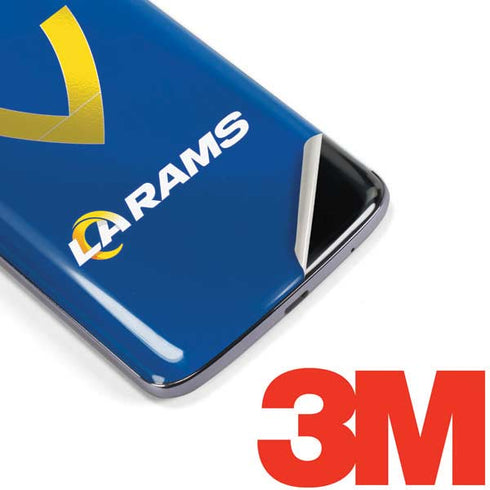 NFL Los Angeles Rams Team Jersey Moto E5 Plus Skin