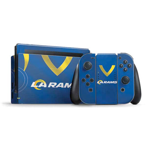 NFL Los Angeles Rams Team Jersey Nintendo Switch Bundle Skin