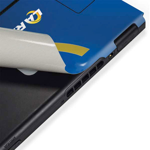 NFL Los Angeles Rams Team Jersey Nintendo Switch Bundle Skin